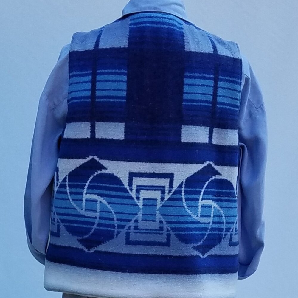 Women's  Reversible Vest and Matching Purse Set  - ONE Of A Kind